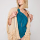 Herita Frill Detailed Kimono Light Brown