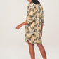 Women's Multi Patterned Long Shirt