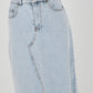 Herita Women's Symmetrical Pattern Tasseled Denim Skirt