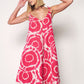 Women's Patterned Jumpsuit with Straps