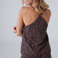 Printed Short Pyjama Set - Black