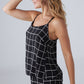 Printed Short Pyjama Set - Black