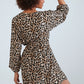Long Sleeved Kimono - Leopard