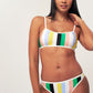 Multi-coloured Bikini Set