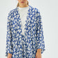 MUNI MUNI - Printed Kimono Top - blue