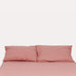Classic Percale Fitted Sheet- Peach