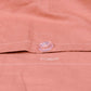 Classic Percale Duvet Cover- Peach