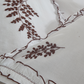 Embroidered Duvet Cover Set - White