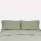 Classic Percale - Duvet Cover Set - Sage Green
