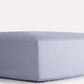 Lavish Sateen Fitted Sheet - Dark Grey - Ocoza
