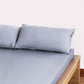 Lavish Sateen Fitted Sheet - Dark Grey