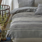 Mollis Muslin Cotton Blanket - Grey Striped