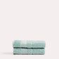 Spa Cotton Bathrobe Set 3 pcs - Green - Ocoza