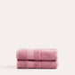 Spa Cotton Bathrobe Set 3 pcs - Lilac - Ocoza