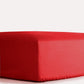 Lavish Sateen Fitted Sheet - Red - Ocoza