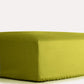 Classic Percale Fitted Sheet - Green - Ocoza