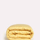 Sateen Stripe Duvet Cover - Gold