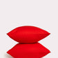 Classic Percale Pillowcase 2pcs - Red