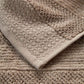 Cotton Velvet Towel Set - Dark Chocolate (2 Towels)
