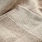 Cotton Velvet Towel Set - Milk Chocolate (2 pieces)