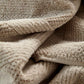 Cotton Velvet Towel Set - Milk Chocolate (2 pieces)