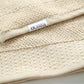 Cotton Velvet Towel Set - Custard Cream (2 Towels)
