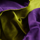 Reversible Sateen Duvet Cover - Purple & Green