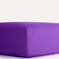 Lavish Sateen Fitted Sheet - Purple - Ocoza