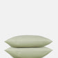 Classic Percale - Duvet Cover Set - Sage Green
