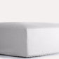 Classic Percale Fitted Sheet - Grey - Ocoza