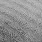 Ribbed Soft Cotton Towel Set - Grey (3 Towels)