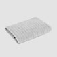 Ribbed Soft Cotton Towel Set - Grey (3 Towels)