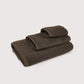 Willow Cotton Towel Set 3pcs - Khaki - Ocoza