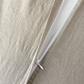 Washed Linen Duvet Cover Set - Dusty Pink